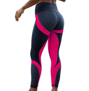 2024 Fully Customized High Waist Gym Leggings Sport Fitness Leggings <b>Womens</b> <b>Tights</b> Leggings - Product Image 3
