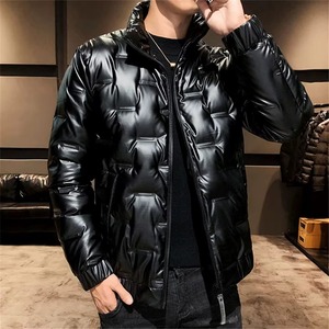 เสื้อแจ็คเก็ตบับเบิ้ลคุณภาพสูงสำหรับผู้ชาย บริการ OEM แจ็คเก็ตฤดูหนาว ปักโลโก้บนแจ็คเก็ต สินค้ามาใหม่ล่าสุด - Product Image 5