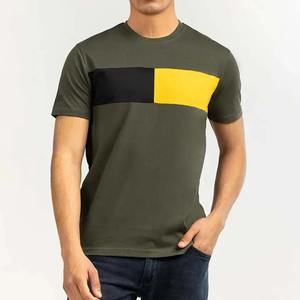 Camiseta de poliéster 100% de alta calidad con cuello redondo para hombre, estampado personalizado, patrón sólido, manga corta de gran tamaño y peso pesado, diseño en blanco - Product Image 1