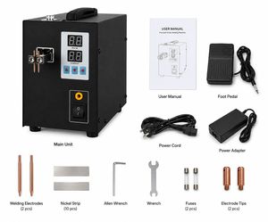 SR&T 737G+ Nouveau soudeur par points pour batteries 18650 facile à utiliser, 110V, certifié CE, garantie de 3 ans - Product Image 3