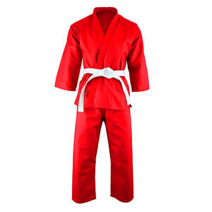 Meilleur design personnalisé tenue de karaté pour bébé de 12 mois costume uniforme noir blanc équipement d'arts martiaux à cordon élastique - Product Image 3