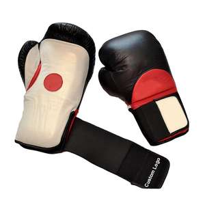 Gants de boxe en mousse de cuir haute densité pour entraînement MMA Sparring Punching Gym Fitness & Kickboxing Gants personnalisables - Product Image 5