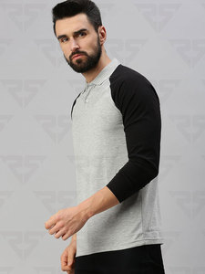 Camisetas de Oficina RS Premium, Manga Larga, Color Sólido, Corte Regular, Bordadas, con Logotipo Personalizado, Poliéster/Algodón - Product Image 5