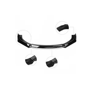 Fixation universelle 4 pièces pour lèvre avant et pare-chocs blanc et noir piano pour le réglage des pièces intérieures et extérieures - Product Image 2