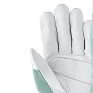 Gants de travail en cuir de chèvre de qualité supérieure Gants de conducteur Anti-coupure Fonctions anti-impact Gants de sécurité générale - Product Image 4