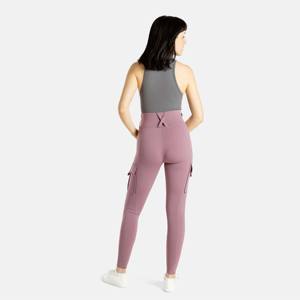 Stylish Women Utility Workout Blush Pink <b>Leggings</b> - Functional and Comfortable <b>Leggings</b> <b>with</b> <b>Pockets</b>, Ideal for Fitness and Yoga - Product Image 2