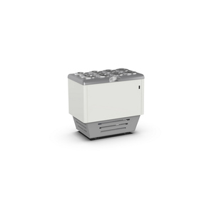 FRAMEC DOLCE VITA 8-3 Scoop <b>Ice</b> Cream Fridge Cabinet Display <b>Cooler</b> with Cylindrical Tubes 8+8 1105 X 713 X 1030 mm - Product Image 1