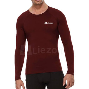 Factory Manufacture Custom Made Men <b>Compression</b> <b>Shirts</b> Oversized Printed Men <b>Compression</b> <b>Shirts</b> - Product Image 2
