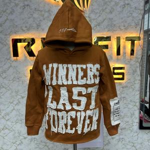 Sudadera con Capucha Estilo Moderno, Color Rosa, con Cremallera, Diseño Desgastado, Chaqueta con Cremallera y Pedrería, Precio Ajustable, Lavado Ácido, Sudadera de Forro Polar para Hombre, Estilo Urbano - Product Image 1