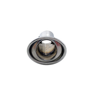 Silenciador ovalado de acero inoxidable DTM de 51 mm - Product Image 3