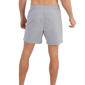 Pantalones cortos de baño para hombre de nuevo estilo Color personalizado Patrón sólido Transpirable y ecológico Runni - Product Image 2