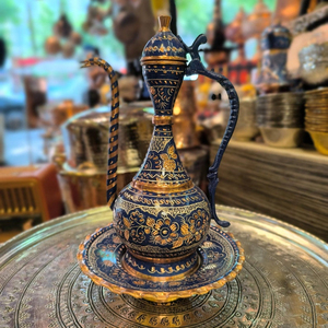 Pichet en cuivre pur 100% Drink Ware Cuivre poli Personnaliser Conçu pour la santé par Tayyab Handicraft - Product Image 1