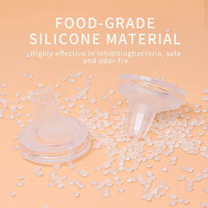Empêcher les coliques et anti-étouffement Sucette à large bouche Bouteille de lait en silicone de qualité alimentaire avec mamelon pour bébé sans BPA - Product Image 2