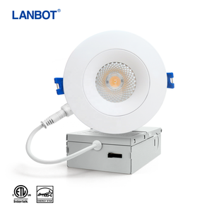 4000K <span class=keywords><strong>240mm</strong></span> de diámetro 2 cabezales Combo Led Down Light Lámpara de techo Eyeball <span class=keywords><strong>Downlight</strong></span> - Product Image 1