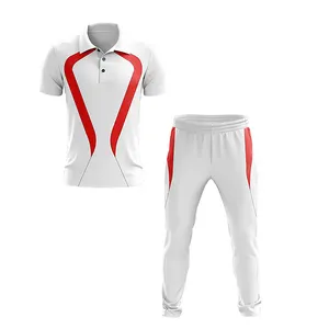 New Model Cricket Pattern Custom Design cricket Uniforms kits sublimation 2023 Custom Sublimation Cricket uniform sets