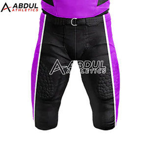 Uniforme de football américain pour hommes, tissu léger et durable, conçu pour l'entraînement et les matchs d'équipe - Product Image 4