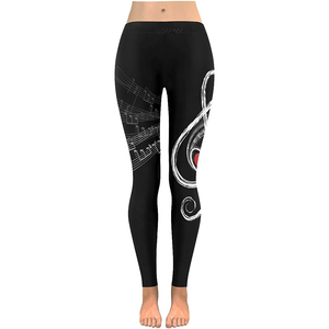 Vente en gros, Leggings pour femmes à la mode, Leggings pour femmes, vêtements de yoga, impression par sublimation, saison d'automne - Product Image 3
