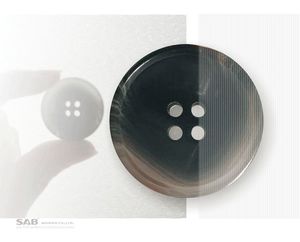 กระดุมเขาควายทำด้วยมือกระดุมเปล่าไม่ซ้ำใครพร้อมก้านอาเกตขนาดใหญ่และสั้น - Product Image 6