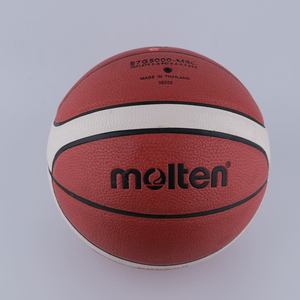 Balón de Baloncesto Molten BG5000 para Entrenamiento y Competición en Interiores, Talla 5 Oficial, Cuero Suave, Talla 6 para Hombre, Talla 5 para Mujer, Goma Azul - Product Image 3