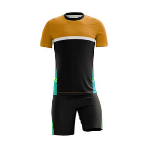 2024 Top-Stijl Full Set Volwassen Voetbal Truien Hoge Kwaliteit Custom Sublimatie Afdrukken Voetbal Kits Uniformen - Product Image 6