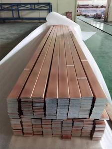 Barra Cuadrada de Aleación de Cobre Puro al 99.9%, 8mm de Diámetro, C11000, Barras de 25x3mm, Servicios de Soldadura, Uso en Construcción, Iluminación y Protección - Product Image 2