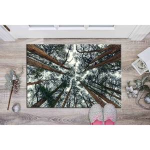 Tree Landscape Printed <b>Rug</b>: Farmhouse Decor, Easy Clean, <b>Outdoor</b> Use,Velvet <b>Rug</b> - Product Image 5