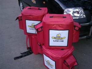 Bolsa Térmica para Entrega de Pizza con Aislamiento Térmico, Materiales Resistentes al Agua, Capacidad de 48L, FIBRECRAFTS INDIA, de un Vendedor INDIO - Product Image 2