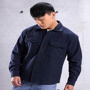 Custom Print Pattern and Logo Men's Casual Long Sleeve <b>Button</b>-up <b>Shirt</b> Anti-Wrinkle and Breathable for Teenagers - Product Image 3