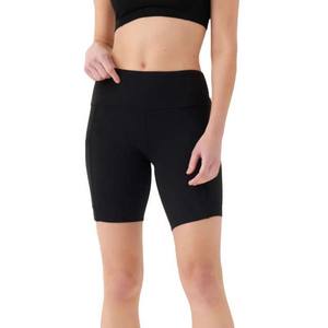 Shorts de compression taille haute pour femmes de qualité supérieure sur mesure Pakistan vente en gros de vêtements de sport taille élastique motif à carreaux - Product Image 1