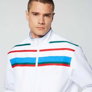 Fashionable Track Jacket and Pants Set - Breathable Fabric, Ideal for Gym, Running, and Everyday Use - Product Image 1