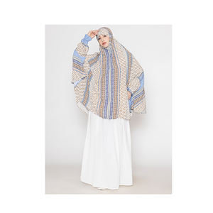 2024 último elegante estampado Floral de alta calidad Namaz Dupatta musulmán mujeres niñas oración al aire libre con elegante diseño de Hijab - Product Image 1