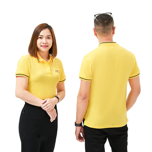 เสื้อโปโลแขนสั้นป้องกันริ้วรอยระบายอากาศได้ดีสำหรับผู้ชายและผู้หญิง Fmf VN แห้งเร็ว - Product Image 4