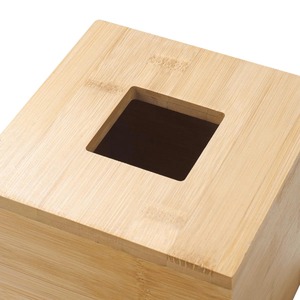 Boîte à mouchoirs carrée en bambou, porte-boîte à mouchoirs en bambou fait à la main, écologique, décoration naturelle pour la maison et la table, vente en gros du Vietnam - Product Image 3
