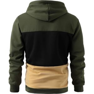 Sweat à capuche tendance à manches longues pour hommes, poids lourd pour la saison hivernale, vêtements de sport, sweat à capuche décontracté pour hommes - Product Image 5
