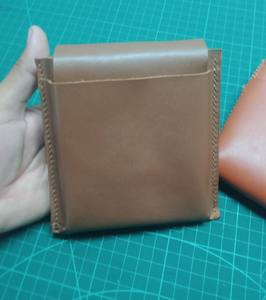 Anwar Enterprises Portefeuille long en cuir de vache vintage avec fonction RFID Fermeture à bouton en grain supérieur - Product Image 1