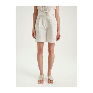 กางเกงขาสั้นผ้าฝ้ายผสมผู้หญิง BGN รุ่น S23N183 - Product Image 4