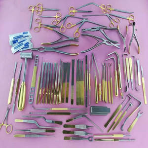 Juego de 82 instrumentos principales de rinoplastia, conjunto quirúrgico de cirugía plástica y de nariz - Product Image 1