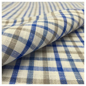 Tissu teint en fil de haute qualité 100% Techniques et matériaux de style de conception personnalisables au Royaume-Uni - Product Image 2