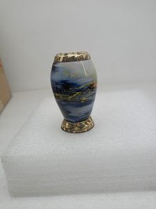 Petite urne pour cendres humaines-Mini urnes de crémation artisanales pour cendres-Urne parfaite pour hommes et femmes (Turquoise Small) - Product Image 6