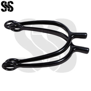 Éperons d'équitation en acier inoxydable de haute qualité fabriqués au Pakistan - Équipement d'entraînement durable résistant à la corrosion - Personnalisable - Product Image 4