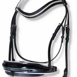 บังเหียนม้าหรูหนังทนทานคุณภาพสูงสไตล์ทันสมัยและโลโก้ออกแบบได้เองประกอบด้วยชุดหวีแกงกะหรี่ - Product Image 1