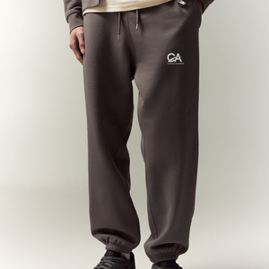 Pantalones de chándal de pierna ancha rectos de gran tamaño personalizados, pantalones de chándal transpirables, pantalones de chándal informales Acampanados para hombres - Product Image 3