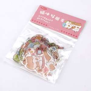 Pegatinas decorativas bonitas para diario, pegatinas decorativas para niños, palo para álbum de recortes, diario, papelería, álbum, pegatinas de animales - Product Image 3