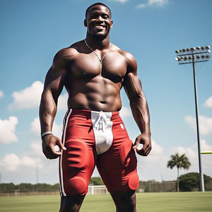 Pantalons de football d'entraînement de sportswear, vêtements d'équipe personnalisés, pantalons de football américain, pantalon de compression unisexe pour le football - Product Image 2