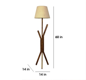 Comprar pequeña lámpara de madera mesa para escritorio habitación de los niños Vintage Mango Lámpara Colgante de Madera - Product Image 5