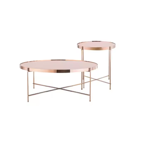 Mesa de centro de aluminio clásica de nuevo diseño personalizado de Azora Industries, exportador mayorista de muebles de sala de estar - Product Image 1