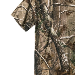 Camisetas de Lujo para Hombre, Personalizadas, 100% Algodón Pesado, Camisetas Extra Grandes con Estampado de Bosque, Ropa de Caza con Estampado de Árboles Reales, Camisetas con Estampado de Jungla para Hombre - Product Image 3