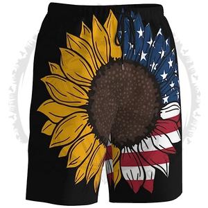 Vente en gros de shorts de bain de haute qualité à séchage rapide sublimation avec logo personnalisé shorts de plage d'été pour hommes en polyester pour hommes - Product Image 5