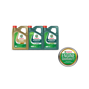 EDGE <b>5W</b>-<b>30</b> Full Synthetic Motor <b>Oil</b> (Automotive Lubricant) with Base <b>Oil</b> Advanced Anti-Wear & Sludge Control Additives - Product Image 5