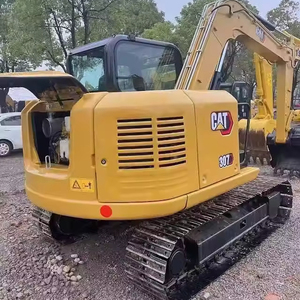 ใช้ Cat 307 รถขุดตีนตะขาบดีเซลสําหรับการก่อสร้างรถขุดขนาดเล็ก - Product Image 1
